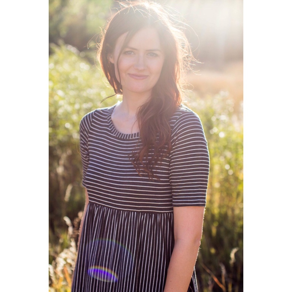 Striped Babydoll Dress